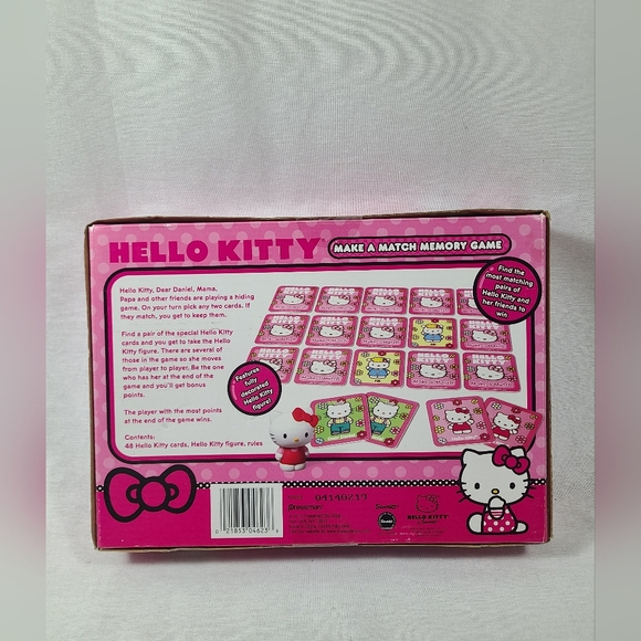 Sanrio Hello Kitty 2013 memory card game- Sealed box- Pre-school up - Picture 2 of 3